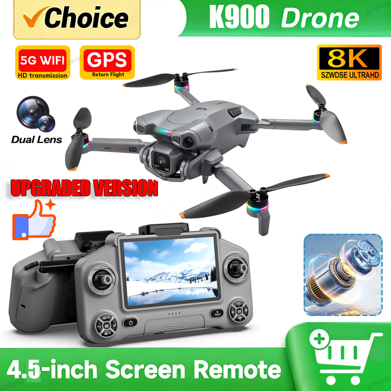 New K900 MAX GPS Drone with 4K - Drone Mapping review and price