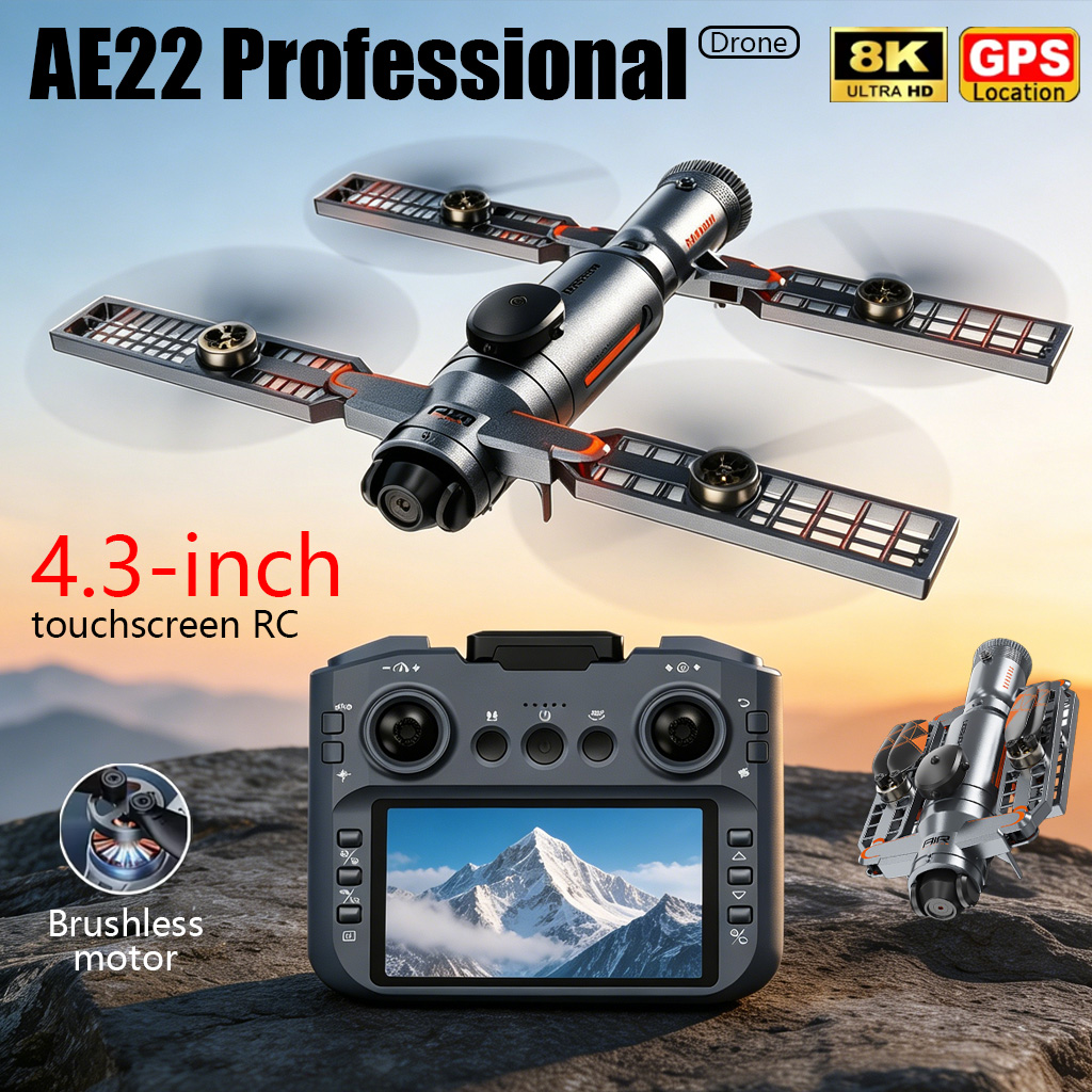 Upgraded AE22 PRO MAX Foldable - Drone Photogrammetry review and price